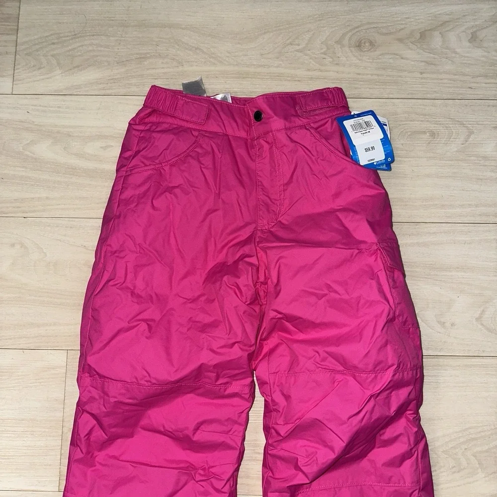 Columbia Pants Girls Youth M Pink Starchaser‎ Peak Ski Snow Waterproof Outgrown